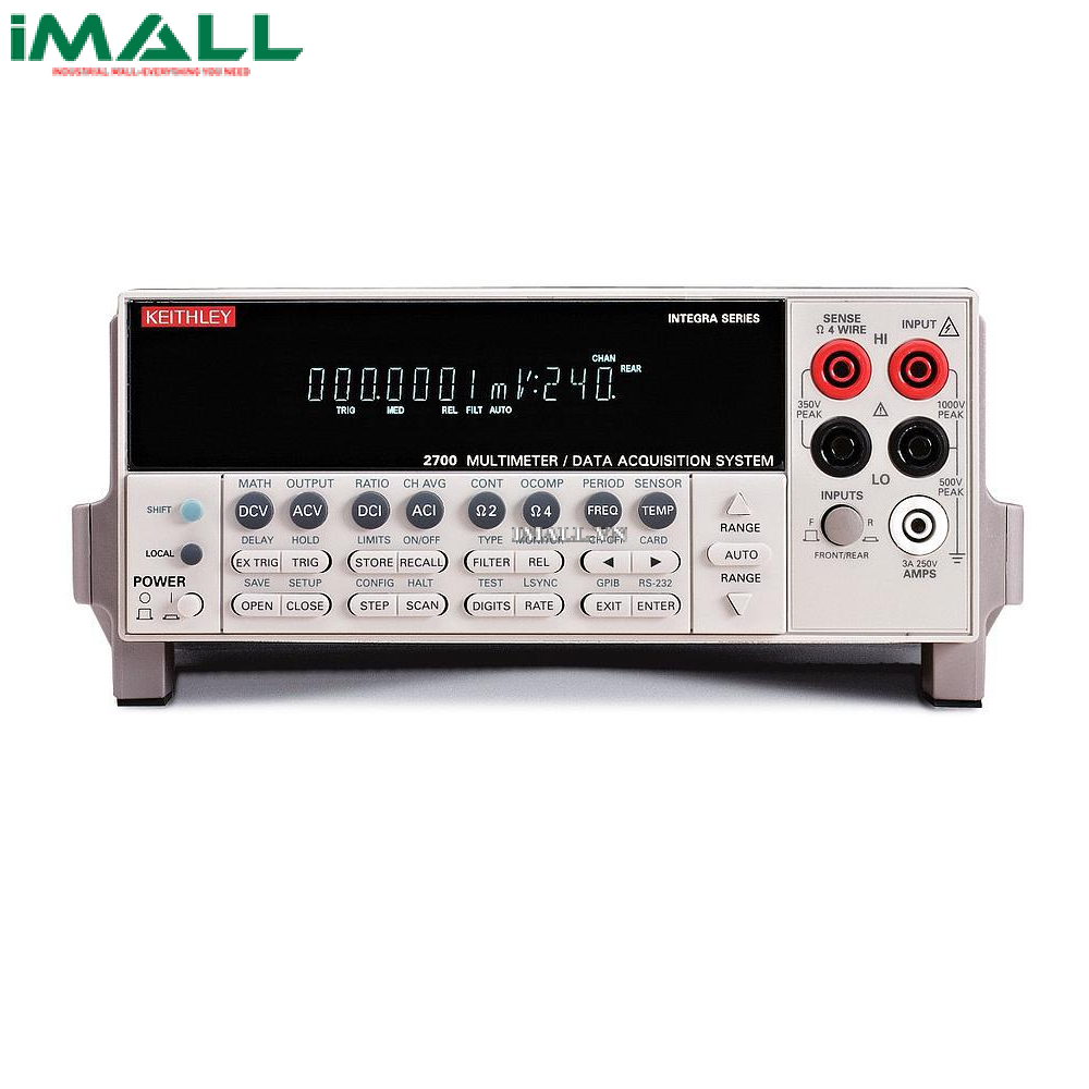 Đồng hồ vạn năng để bàn Keithley 2750 (5 khe cắm, 6-1⁄2 digit)