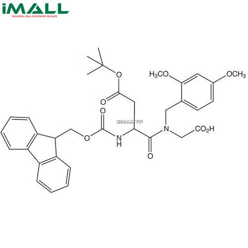 Hóa chất Fmoc-Asp(OtBu)-(Dmb)Gly-OH (C₃₄H₃₈N₂O₉; Chai thủy tinh 1 g) Merck 8521150001