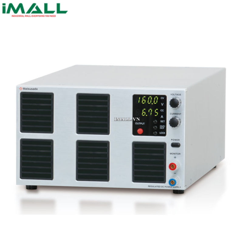 Nguồn lập trình DC Matsusada TB350V9A1080W (350V, 9A, 1080W)
