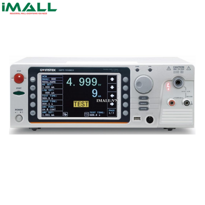 Thiết bị phân tích an toàn điện GW INSTEK GPT-15001 (ACW/GC)
