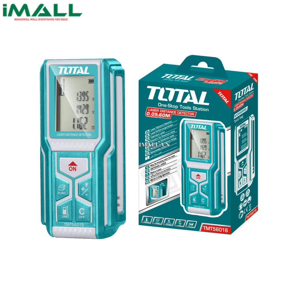 Máy đo khoảng cách tia laser (0.05-60m) Total TMT56016 (± 2.0mm)
