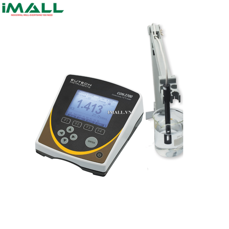 Máy đo độ dẫn điện để bàn Eutech ECCON270043S (0.050 μS ~ 500.0 mS, 01X543905)