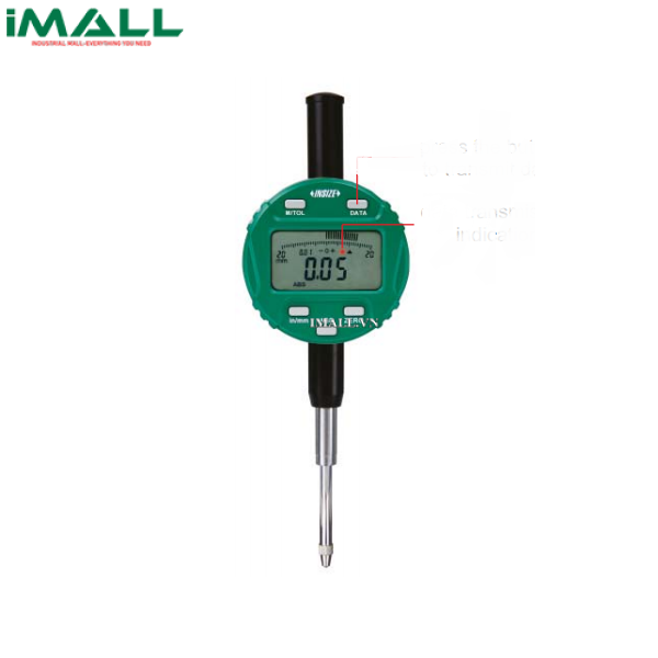 Đồng hồ so điện tử INSIZE 2103-25Q (25.4mm/1”; 0.001mm; nắp lưng có tai cài)