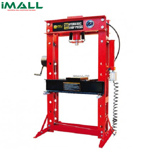 Máy ép thủy lực dùng khí nén KOCU TY50001 (50 tấn, có đồng hồ)