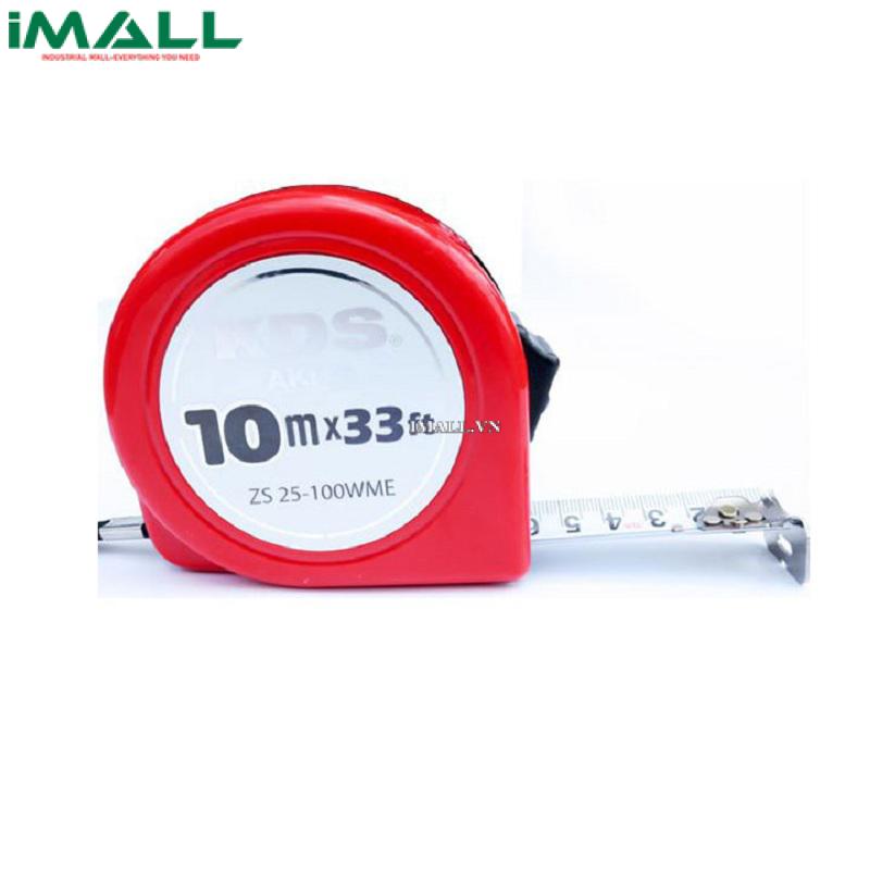 Thước cuộn thép hệ inch KDS ZS-25100W (10m)
