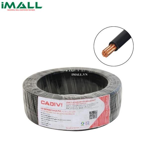 Dây cáp điện 1 lõi Cadivi CV-2.5 mm2 (Đen) – 0.6/1KV