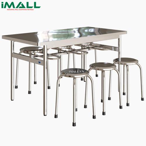 Bàn ăn inox cao cấp THE ONE (Hòa Phát) BA04I16 (1m6)