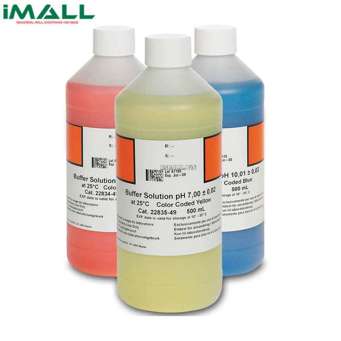 Dung dịch pH chuẩn HACH 2947600 (500ml,pH 4.01, pH 7.00 and pH 10.01)