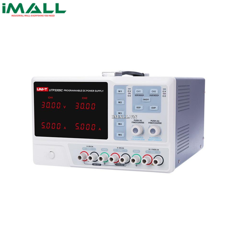 Nguồn một chiều điều chỉnh DC UNI-T UTP3305C (30V/5A/315W)