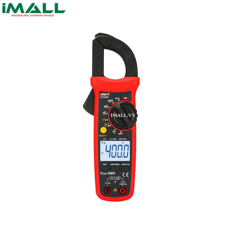Ampe kìm UNI-T UT201R (True RMS, AC 400A)