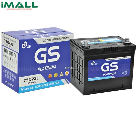 Bình ắc quy GS MF 75D23L (12V-65AH)