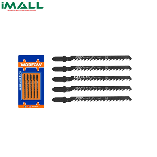 Bộ 5 lưỡi cưa lọng cắt nhanh (cưa gỗ) Wadfow WJB244D