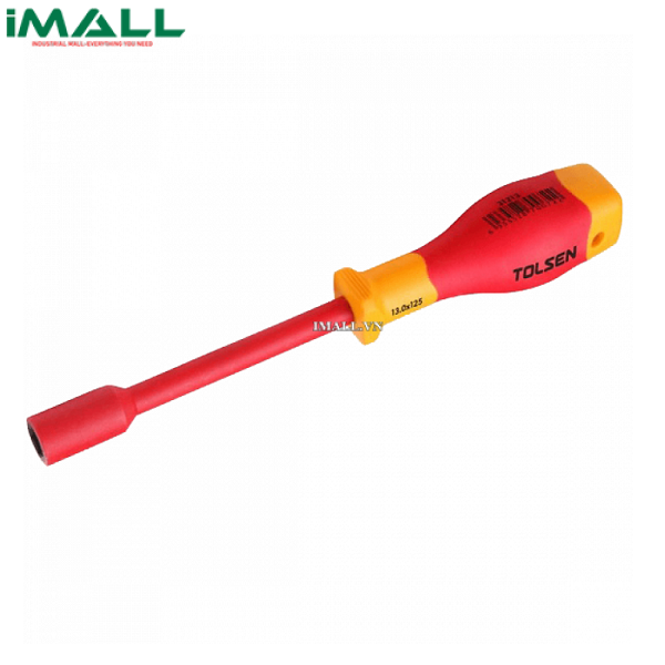 Tua vít đầu tuýp cách điện Tolsen V31213 (13*125mm)