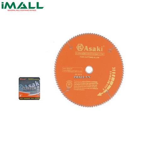 Lưỡi cắt gỗ + nhôm Asaki AK-8688 (12"/100T)