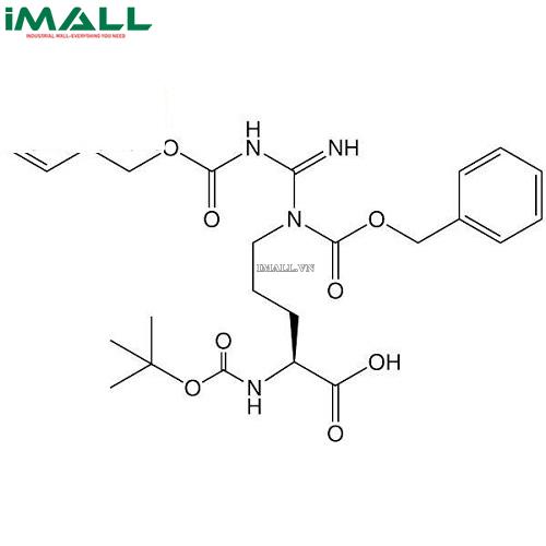 Hóa chất Boc-Arg(di-Z)-OH (C₂₇H₃₄N₄O₈; Chai nhựa 25 g) Merck 8530360025