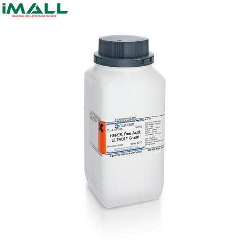Hóa chất HEPES, Free Acid, ULTROL® Grade (C₈H₁₈N₂O₄S, chai thủy tinh 100 gm)  Merck 391338-100GM US1391338-100GM