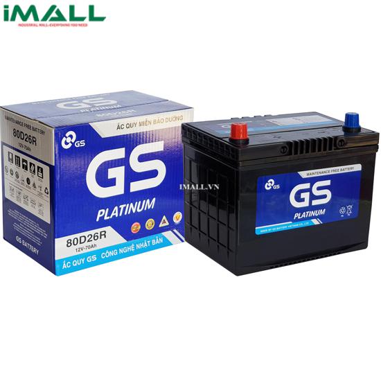 Bình ắc quy GS MF 80D26R (12V, 70AH)