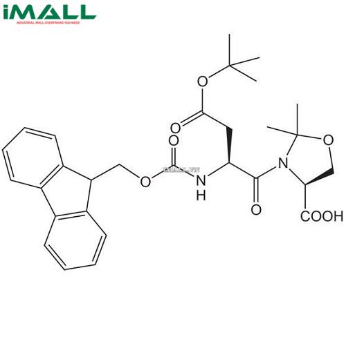 Hóa chất Fmoc-Asp(OtBu)-Ser(psiMe,Mepro)-OH (C₂₉H₃₄N₂O₈; Chai thủy tinh 1 g) Merck 8521860001