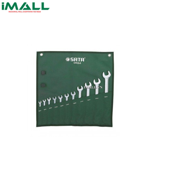Bộ cờ lê vòng miệng 11 chi tiết (hệ inch) (3/8~1") SATA 09068