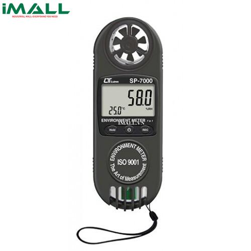 Thiết bị đo tốc độ gió, lưu lượng gió, nhiệt độ, độ ẩm, nhiệt độ điểm sương LUTRON SP-7000 (7 in 1)