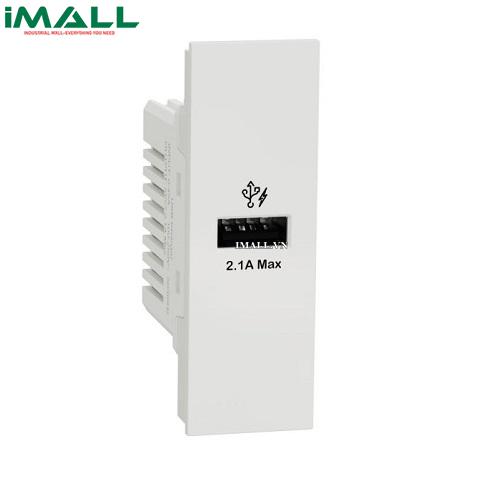 Ổ sạc USB type A 2.1A size S Schneider M3T_USB_WE