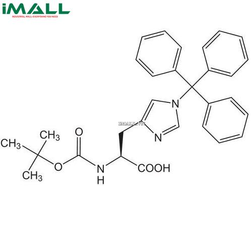 Hóa chất Boc-His(Trt)-OH (C₃₀H₃₁N₃O₄; Chai nhựa 25 g) Merck 8530340025
