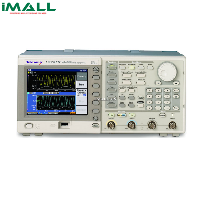 Máy phát xung Tektronix AFG3101C (100 MHz, 1CH, 250MS/s-1GS/s)
