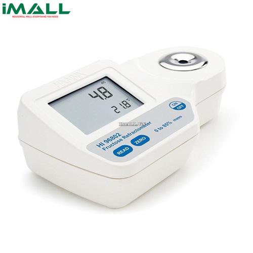 Khúc Xạ Kế Đo Độ Ngọt HANNA HI96802 (% Fructose Theo Khối Lượng, 0~85% )