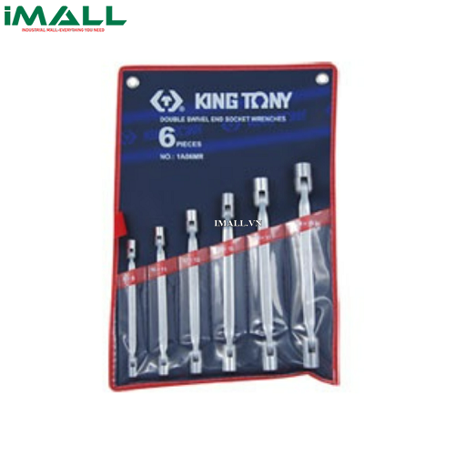 Bộ cần lắc léo 6 cái hệ mét Kingtony 1A06MR (8-19mm)