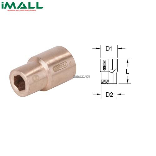 Đầu tuýp lục giác Bronze KS Tools 1/4 inch