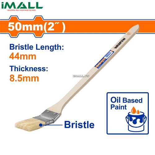 Cọ sơn dầu đầu cong 50mm (2") Wadfow WPE3302