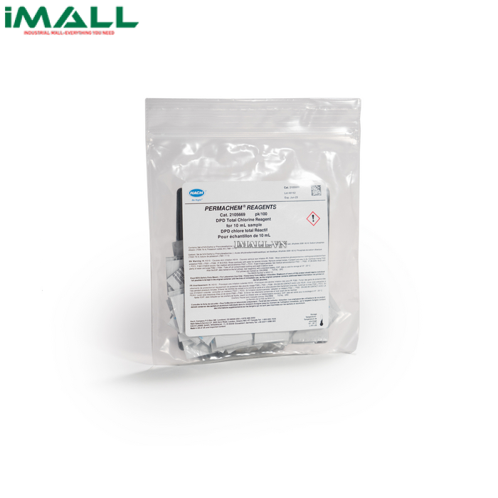 Thuốc thử clo tổng HACH 2105669 (100 test)