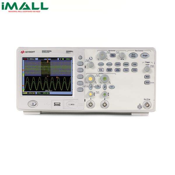 Máy hiện sóng số KEYSIGHT DSO1022A (200 MHz, 2 GSa/sec, 2 kênh)