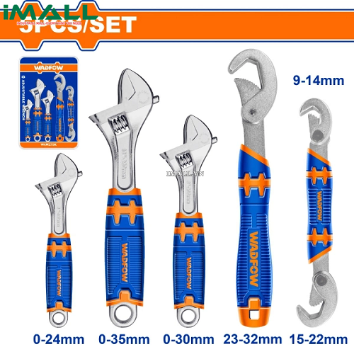 Bộ 5 mỏ lết Wadfow WAW275K