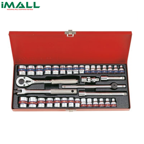 Bộ tuýp 36 chi tiết hệ inch &amp; hệ mét Kingtony 3036CR (3/8”)
