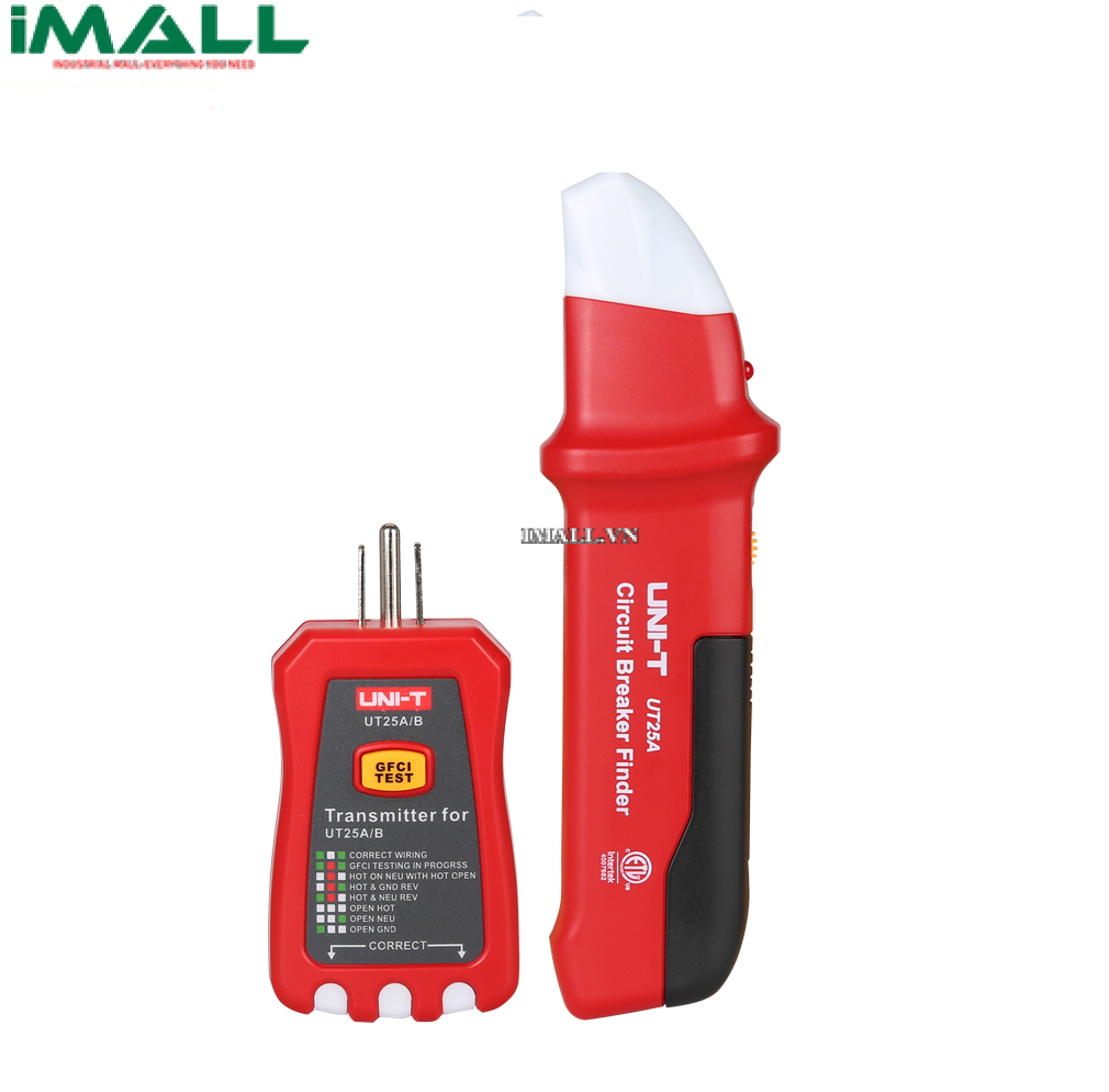 Thiết bị dò đường điện tới aptomat AC UNI-T UT25A
