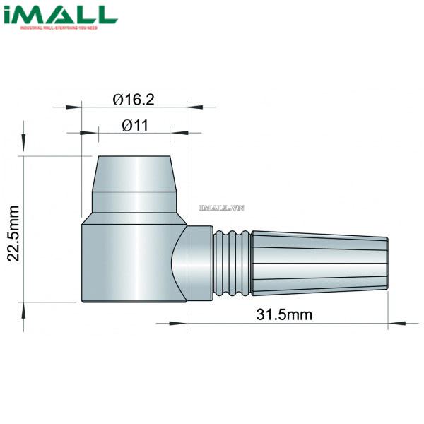 Đầu đo cho máy siêu âm độ dày Vogel 480331 ( thang đo 0.8 – 300mm)