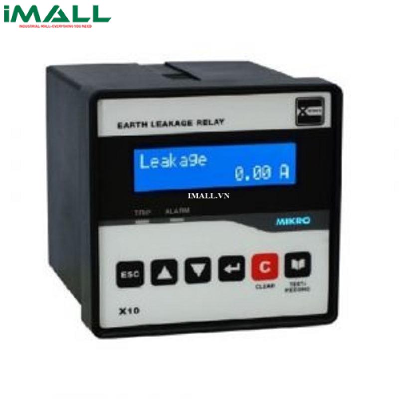 Rơ le bảo vệ dòng rò MIKRO X10-ELR-240AD (0.03-10A)