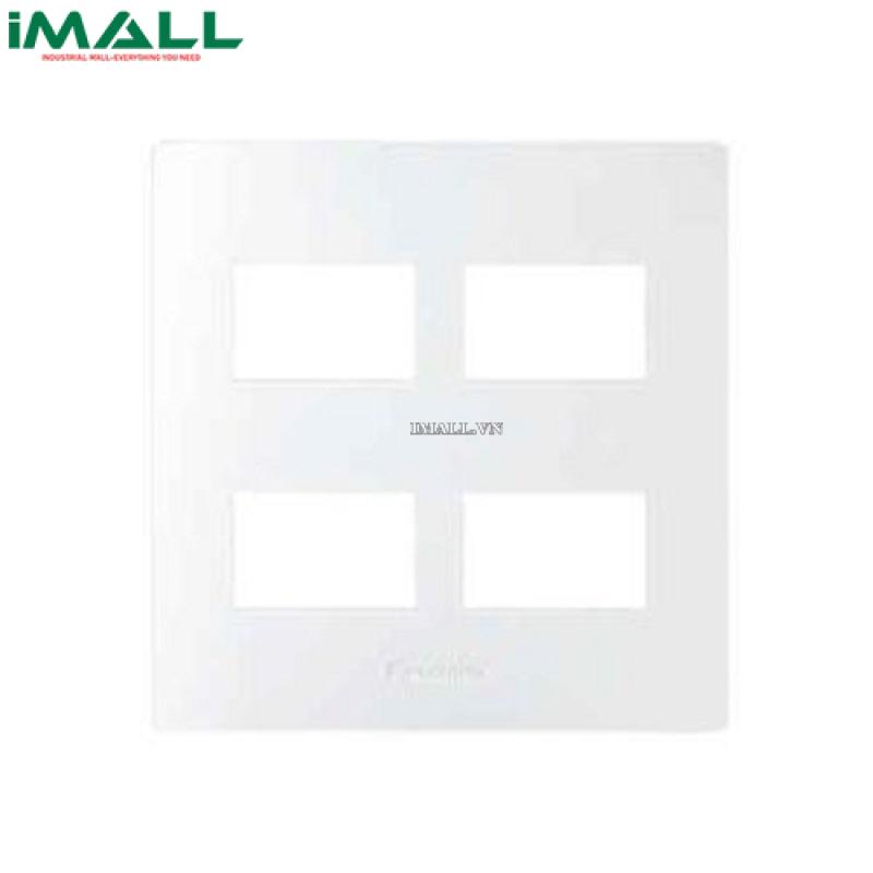 Mặt cho 4 thiết bị PANASONIC WEV68040MW