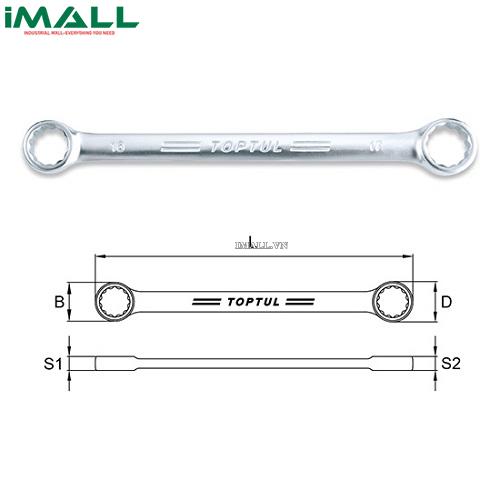 Cờ lê 2 đầu vòng Toptul AABM2123