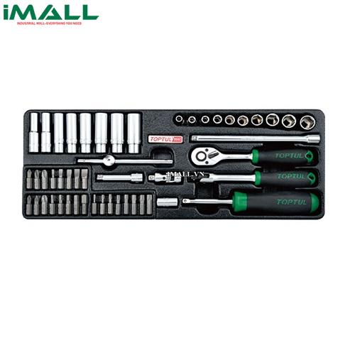 Bộ tuýp lục giác 1/4" 50 chi tiết Toptul GCAT5001