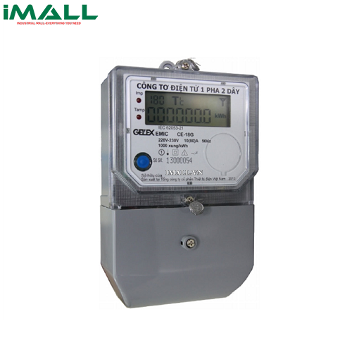 Công tơ điện tử 1 pha 2 dây EMIC CE-18G