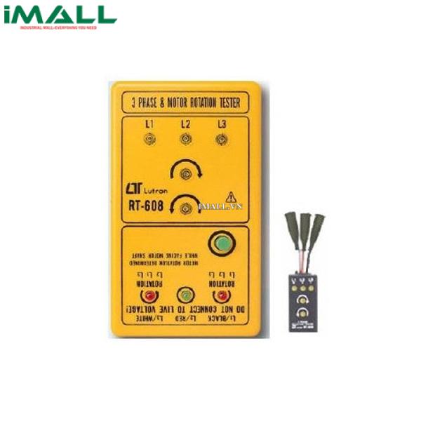 Máy đo thứ tự pha và chiều quay động cơ Lutron RT-608