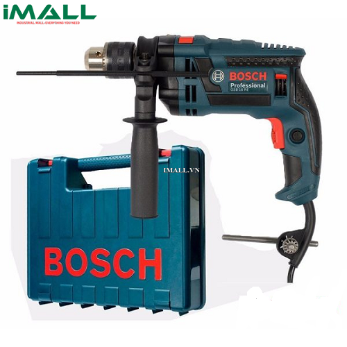 Máy Khoan Động Lực BOSCH GSB 16 RE (Valy, 750W, 06012281K1)