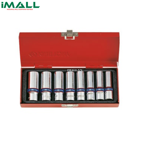 Bộ tuýp 8 chi tiết Kingtony 3508MR (3/8”)