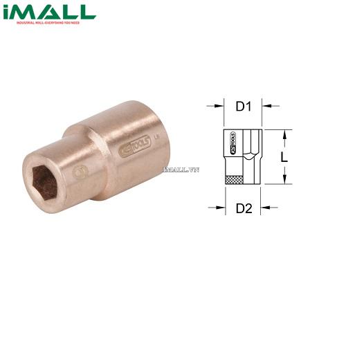 Socket 6 point Bronze KS Tools 1/2 inch