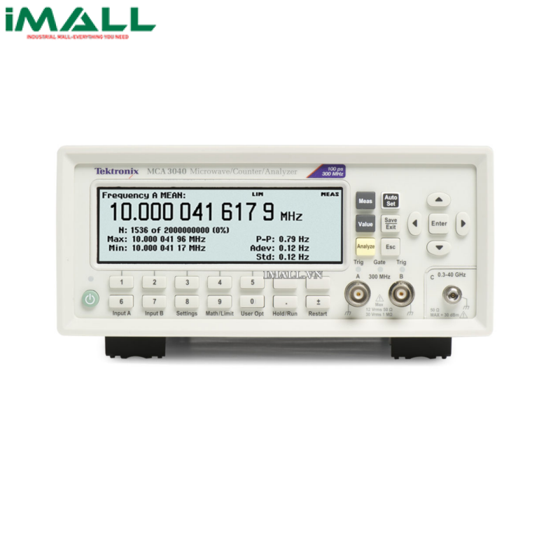 Máy đếm, phân tích tần Tektronix MCA3040 (40 GHz, 3CH)