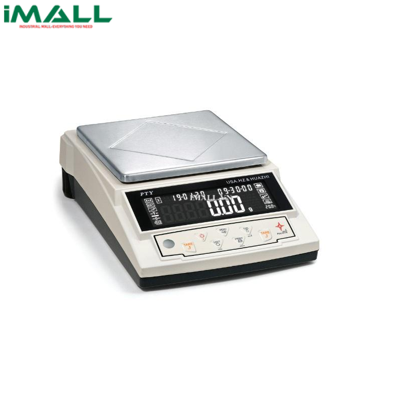 Cân kỹ thuật HUAZHI PTY-B220 (220/620g, 0.01/0.05g, chuẩn ngoài)