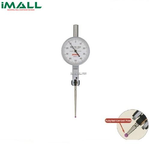 Đồng hồ so chân gập Peacock PCN-1LR (1.0mm, 0.01mm, đầu Ruby)