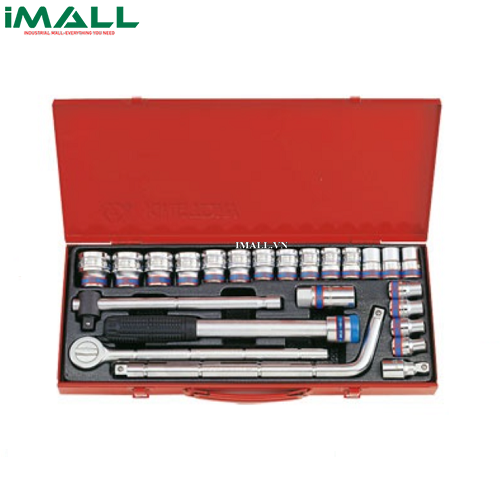 Bộ tuýp 24 chi tiết hệ mét Kingtony 4024MR (1/2")